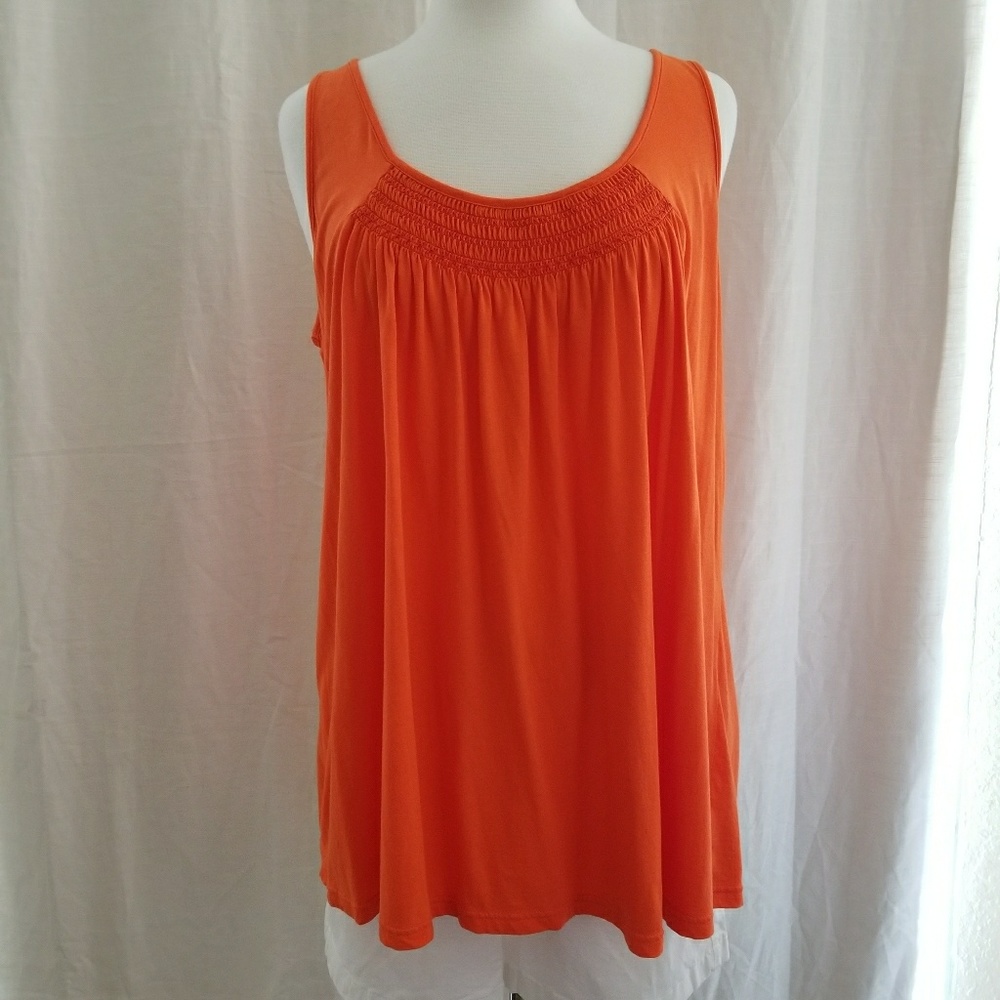 Orange Tank Top